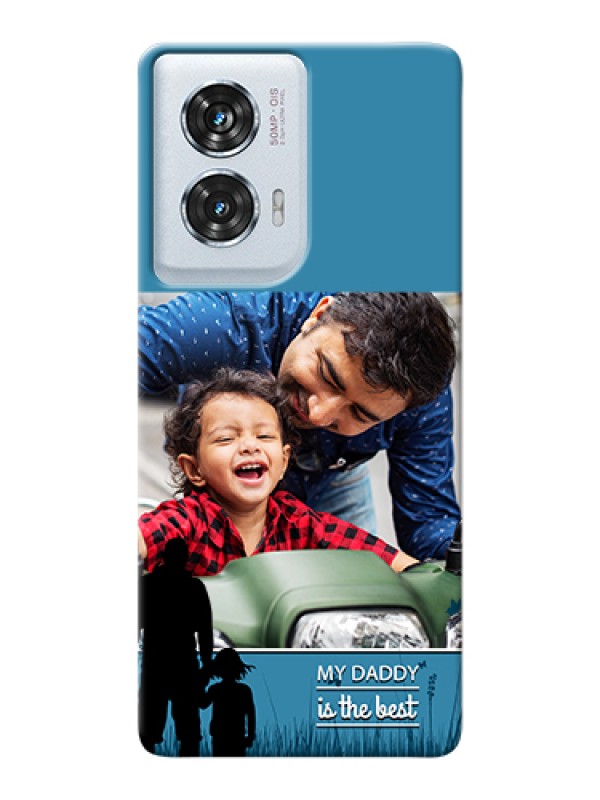 Custom Motorola Edge 50 Fusion Custom Hard Phone Case - Best Dad Design