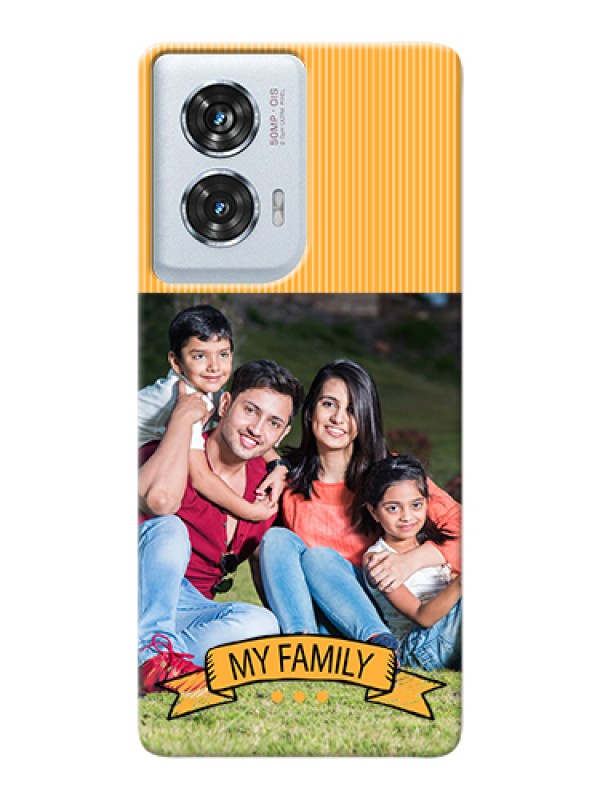 Custom Motorola Edge 50 Fusion Custom Hard Phone Case - My Family Design