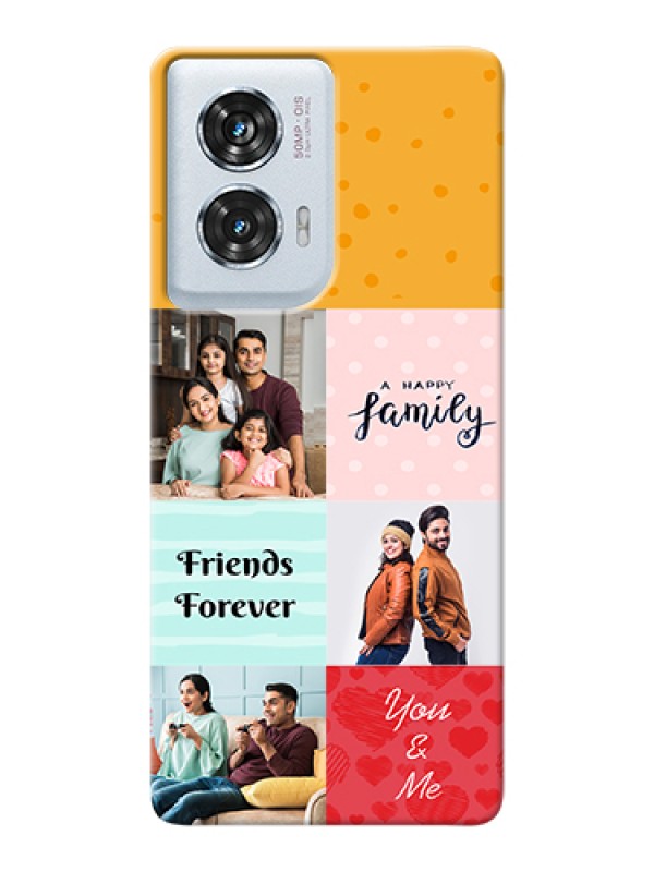Custom Motorola Edge 50 Fusion Custom Hard Phone Case - Images With Quotes Design