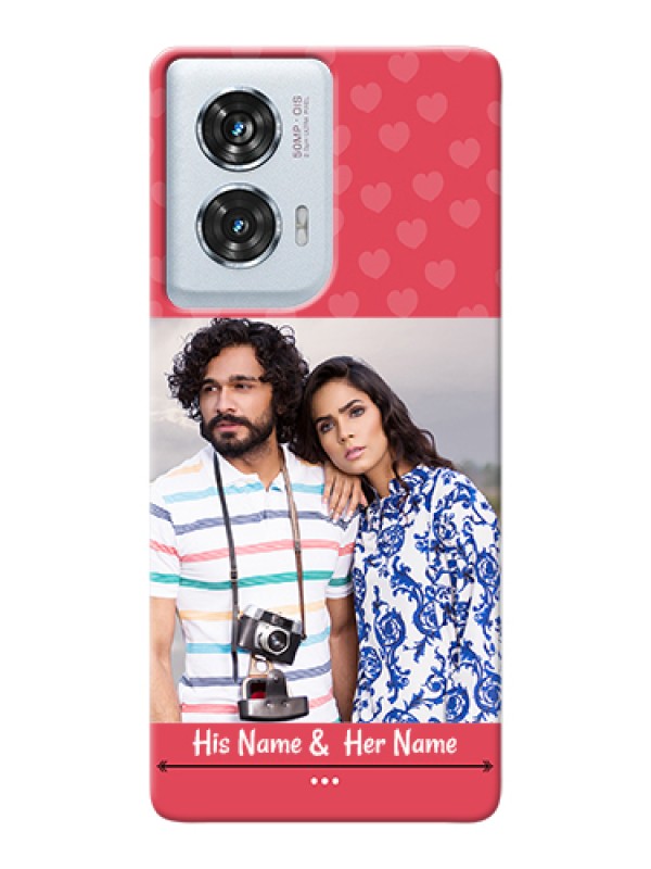 Custom Motorola Edge 50 Fusion Custom Hard Phone Case - Simple Love Design