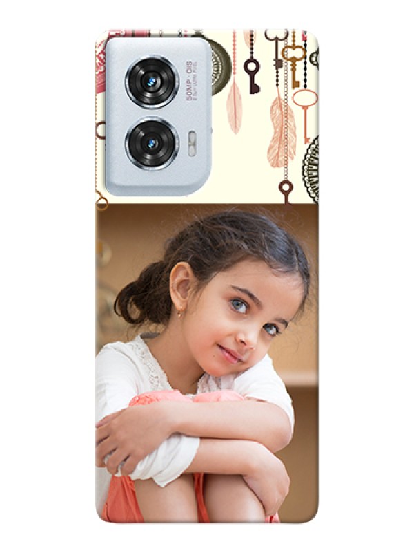 Custom Motorola Edge 50 Fusion Custom Hard Phone Case - Boho Style Design