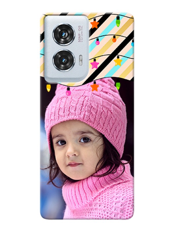 Custom Motorola Edge 50 Fusion Custom Hard Phone Case - Lights Hanging Design