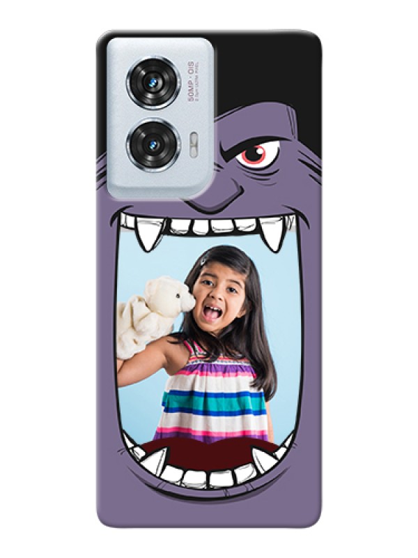 Custom Motorola Edge 50 Fusion Custom Hard Phone Case - Angry Monster Design