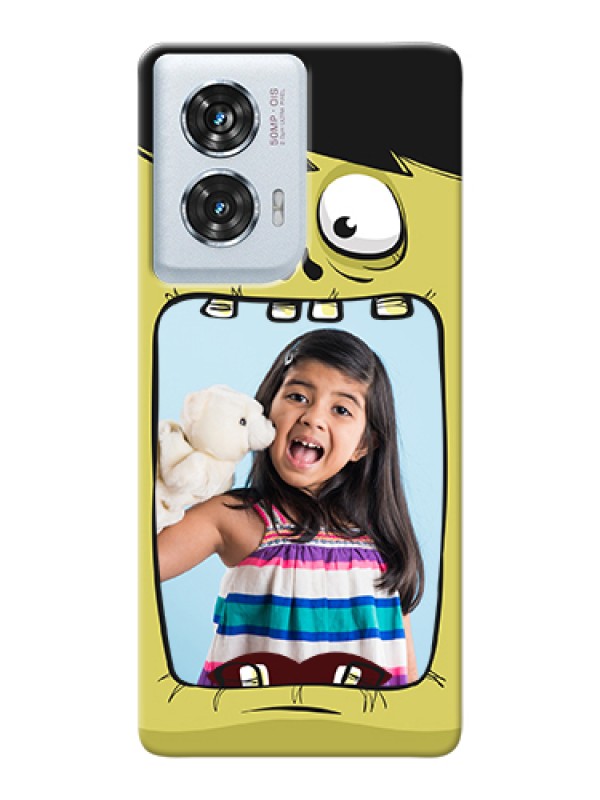 Custom Motorola Edge 50 Fusion Custom Hard Phone Case - Cartoon Monster Back Case Design