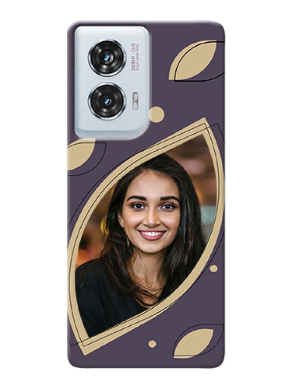 Custom Motorola Edge 50 Fusion Custom Hard Phone Case - Falling Leaf Design