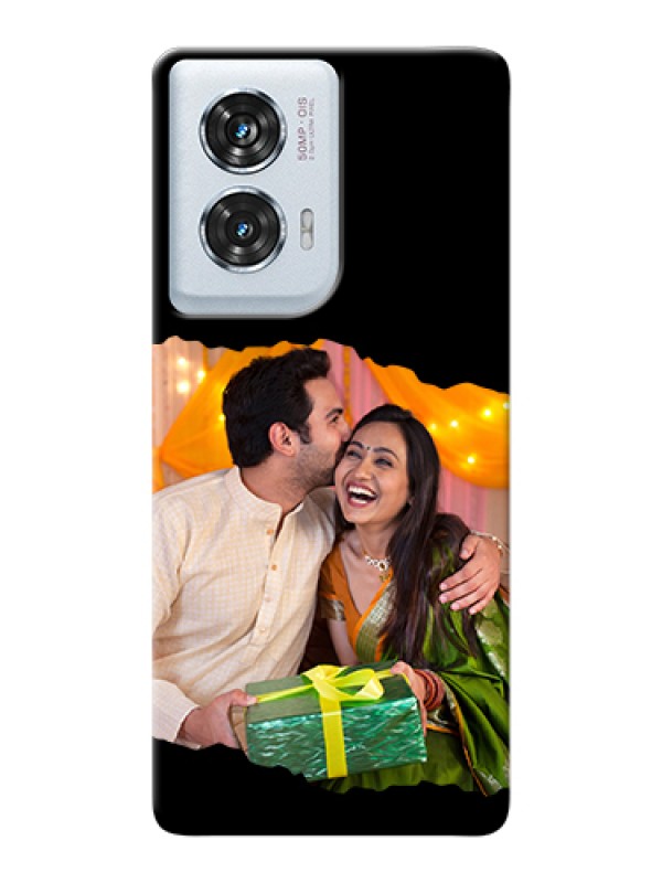 Custom Motorola Edge 50 Fusion Custom Hard Phone Case - Tear - Off Design