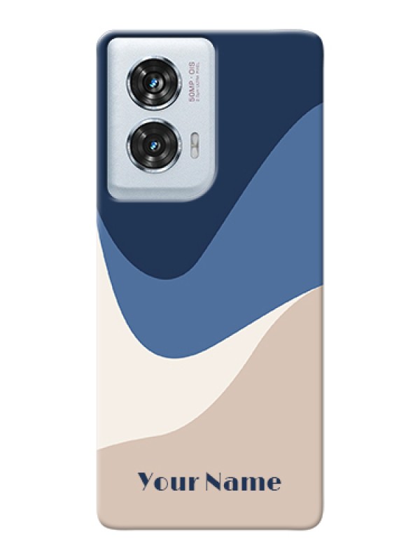 Custom Motorola Edge 50 Fusion Custom Hard Phone Case - Abstract Drip Art Design