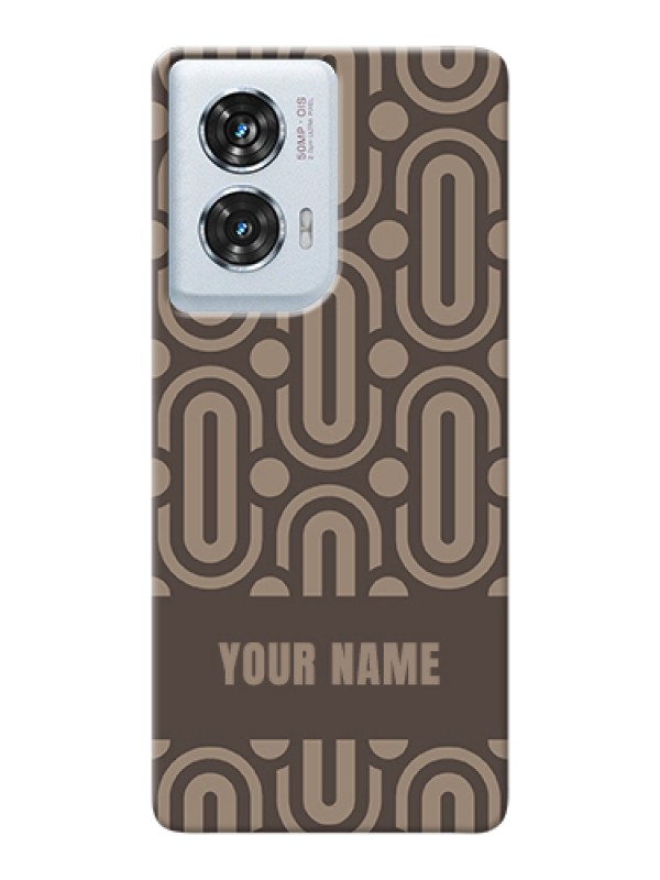 Custom Motorola Edge 50 Fusion Custom Hard Phone Case - Captivating Zero Pattern Design