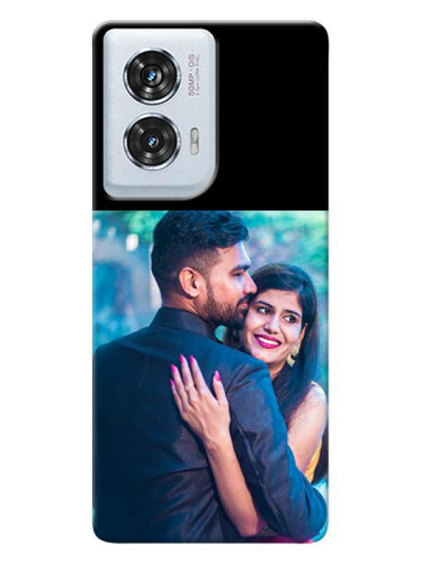 Custom Motorola Edge 50 Fusion Custom Hard Phone Case - Upload Full Picture With Custom Color Design