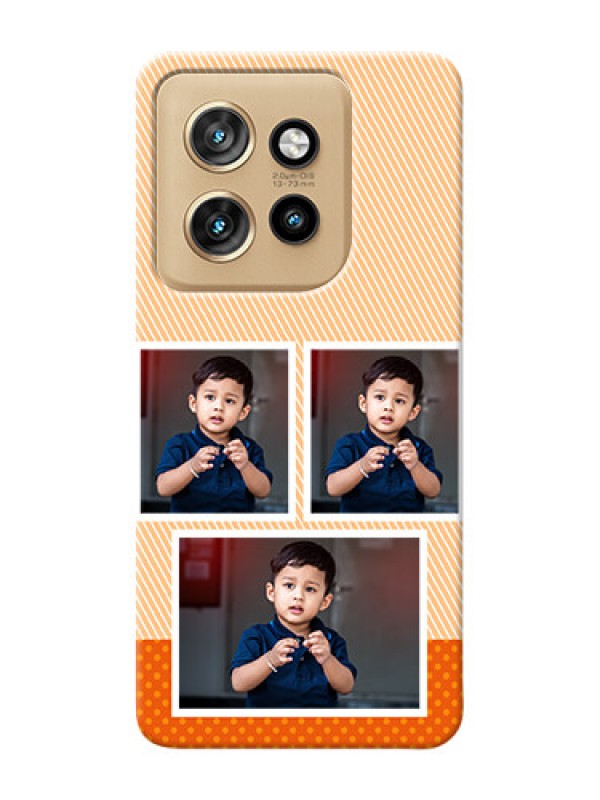 Custom Motorola Edge 50 Neo Mobile Back Covers: Bulk Photos Upload Design