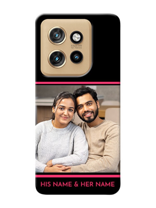 Custom Motorola Edge 50 Neo Mobile Covers With Add Text Design