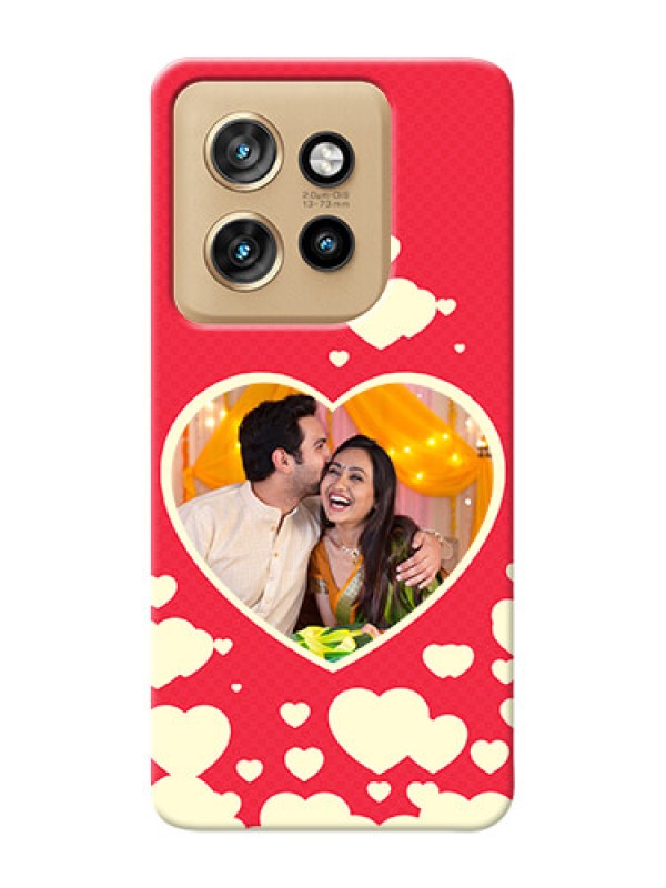 Custom Motorola Edge 50 Neo Phone Cases: Love Symbols Phone Cover Design