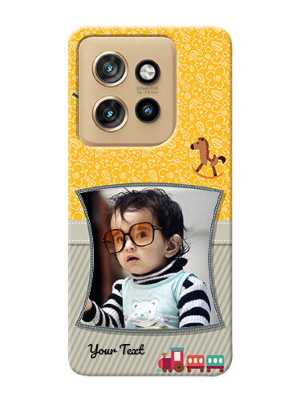 Custom Motorola Edge 50 Neo Mobile Cases Online: Baby Picture Upload Design