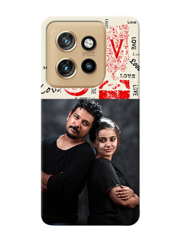 Custom Motorola Edge 50 Neo mobile cases online: Trendy Love Design Case