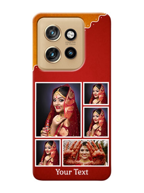 Custom Motorola Edge 50 Neo customized phone cases: Wedding Pic Upload Design