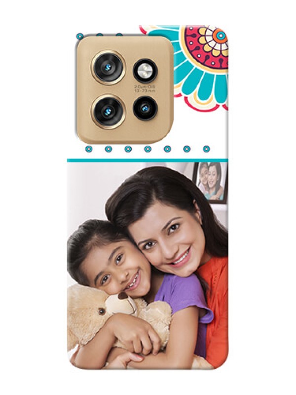 Custom Motorola Edge 50 Neo custom mobile phone cases: Flower Design