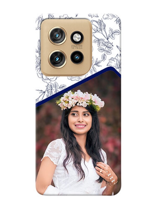 Custom Motorola Edge 50 Neo Phone Cases: Premium Floral Design