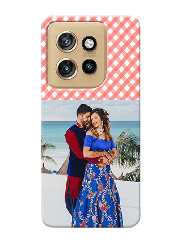 Custom Motorola Edge 50 Neo custom mobile cases: Pink Pattern Design