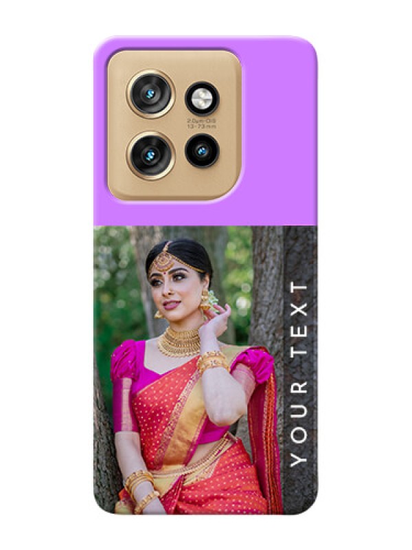 Custom Motorola Edge 50 Neo Personalized Phone Cases: Birthday Icons Design