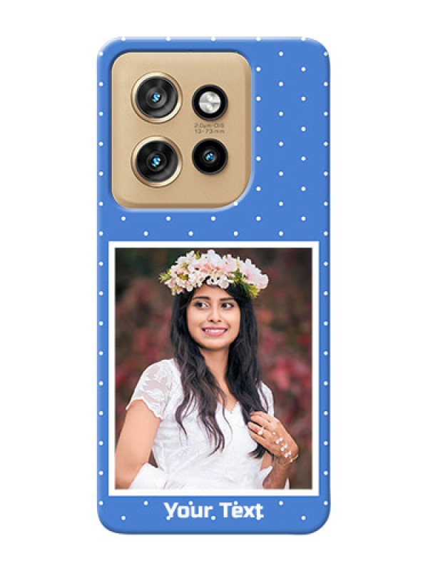 Custom Motorola Edge 50 Neo Personalised Phone Cases: polka dots design