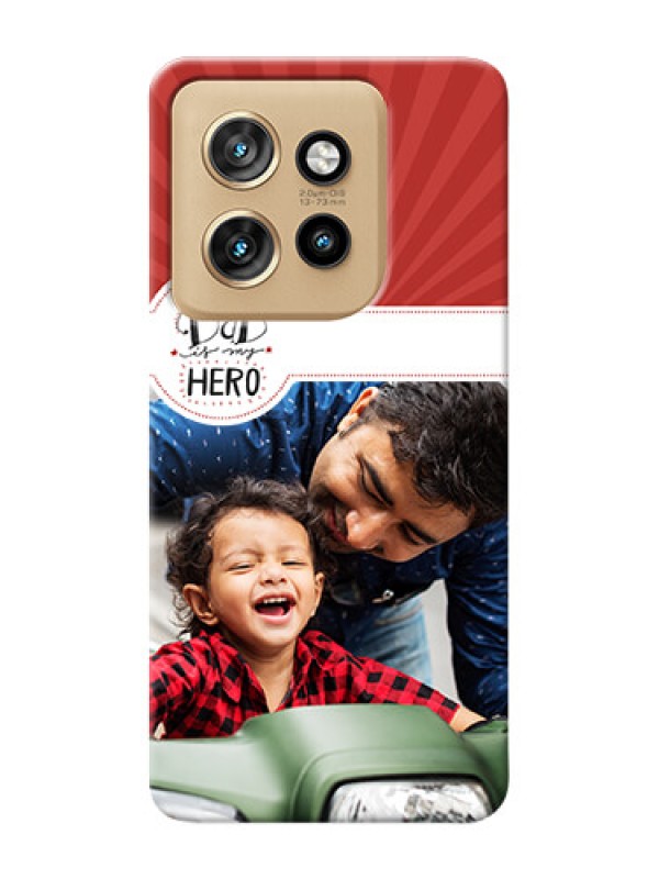 Custom Motorola Edge 50 Neo custom mobile phone cases: My Dad Hero Design