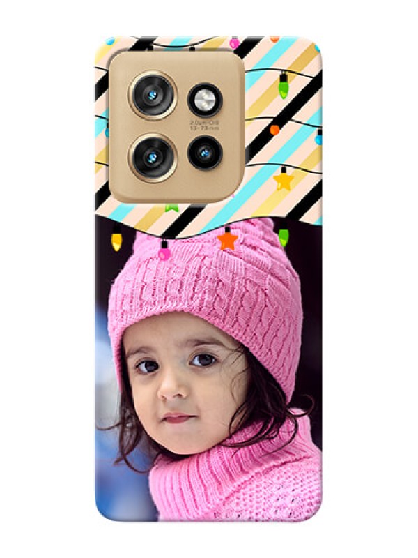 Custom Motorola Edge 50 Neo Personalized Mobile Covers: Lights Hanging Design