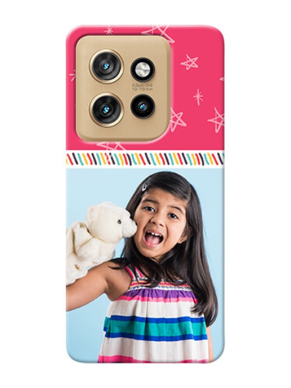 Custom Motorola Edge 50 Neo Personalized Phone Cases: line art design