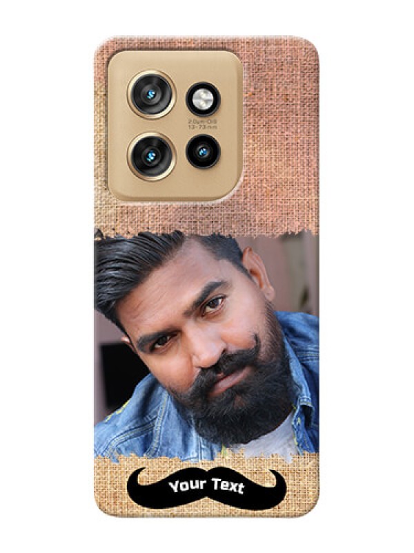 Custom Motorola Edge 50 Neo Mobile Back Covers Online with Texture Design