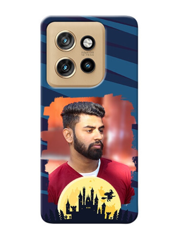 Custom Motorola Edge 50 Neo Back Covers: Halloween Witch Design