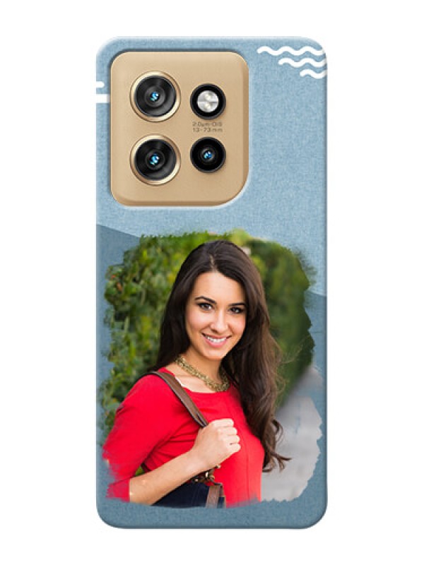 Custom Motorola Edge 50 Neo custom mobile phone covers: Grunge Line Art Design