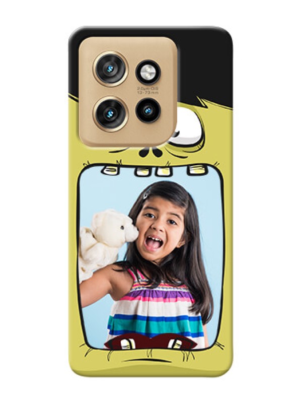 Custom Motorola Edge 50 Neo Mobile Covers: Cartoon monster back case Design