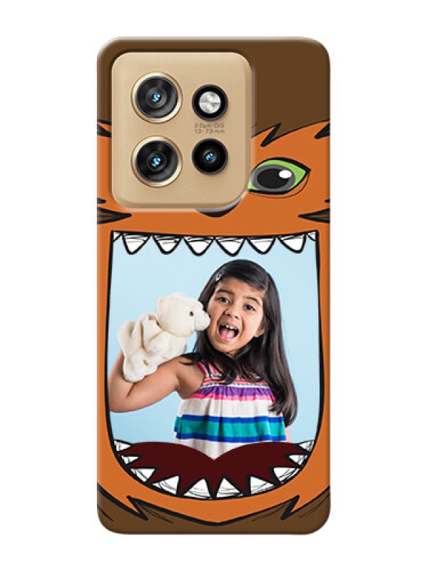 Custom Motorola Edge 50 Neo Phone Covers: Owl Monster Back Case Design