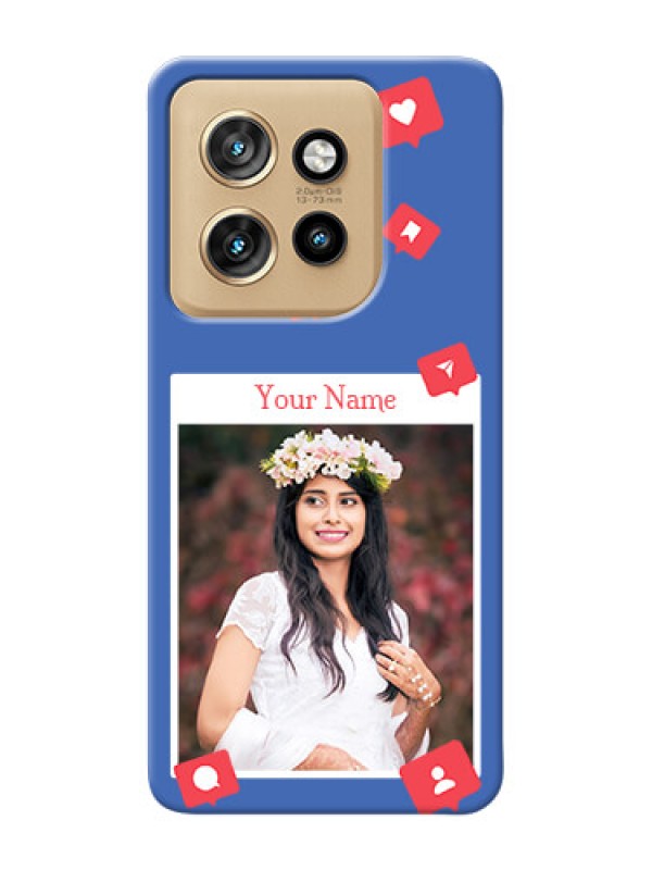 Custom Motorola Edge 50 Neo Custom Phone Case with Like Share And Comment Design