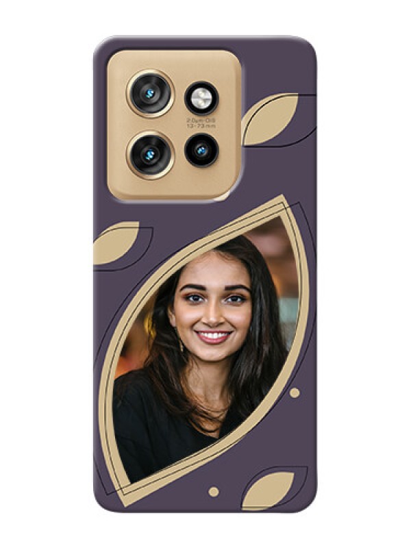 Custom Motorola Edge 50 Neo Custom Mobile Case with Falling Leaf Design