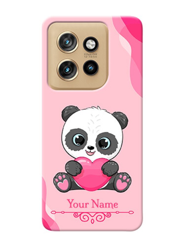 Custom Motorola Edge 50 Neo Custom Mobile Case with Cute Panda Design