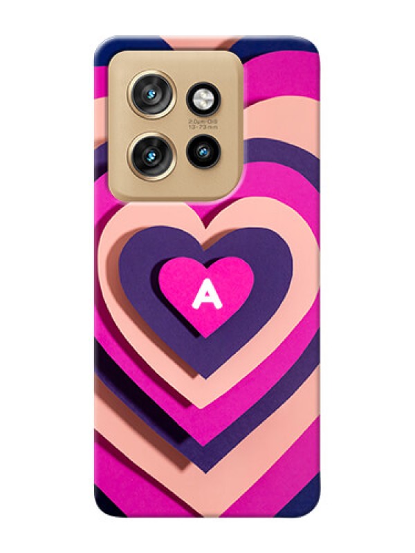 Custom Motorola Edge 50 Neo Custom Mobile Case with Cute Heart Pattern Design