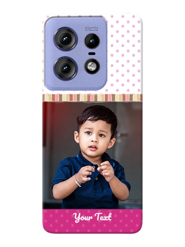 Custom Motorola Edge 50 Pro 5G Custom Hard Phone Case - Cute Girls Cover Design