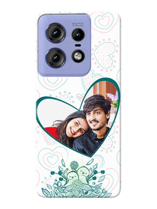Custom Motorola Edge 50 Pro 5G Custom Hard Phone Case - Premium Couple Design