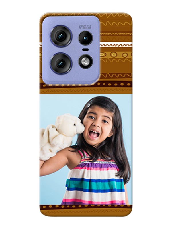 Custom Motorola Edge 50 Pro 5G Custom Hard Phone Case - Friends Picture Upload Design