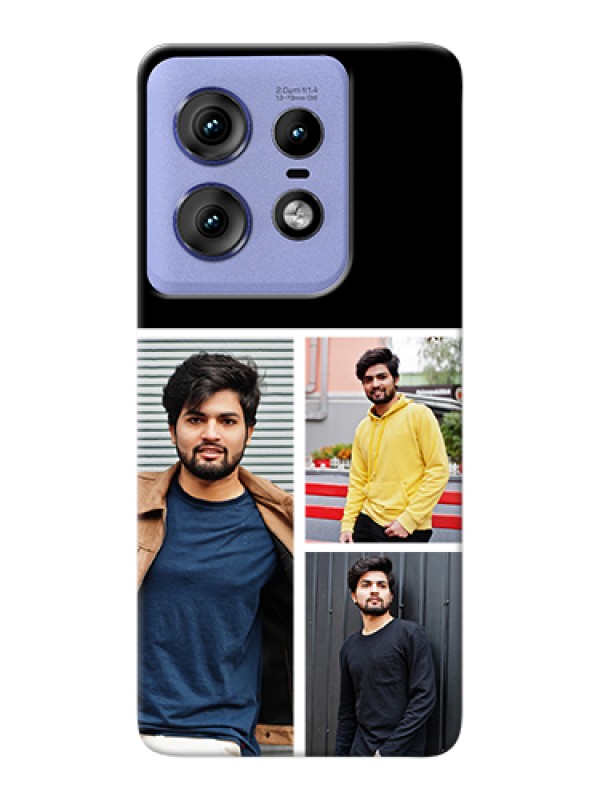 Custom Motorola Edge 50 Pro 5G Custom Hard Phone Case - Upload Multiple Picture Design