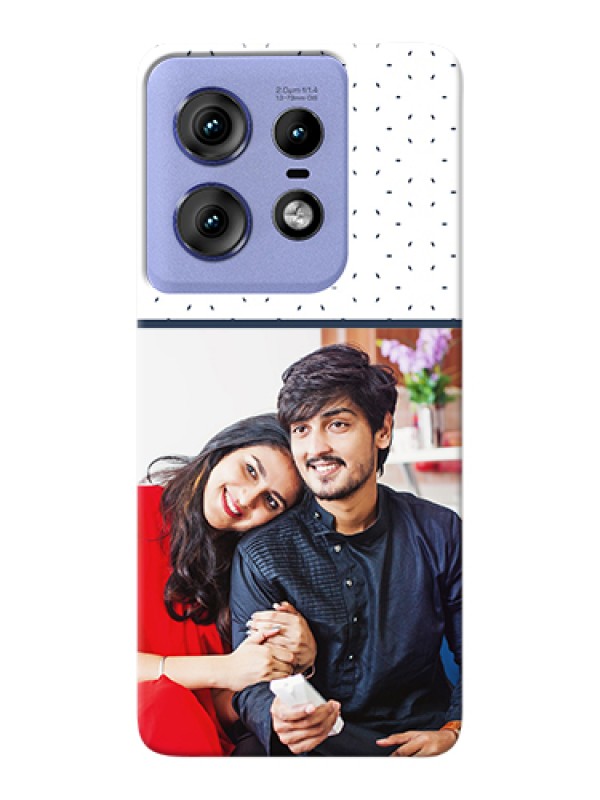 Custom Motorola Edge 50 Pro 5G Custom Hard Phone Case - Premium Dot Design