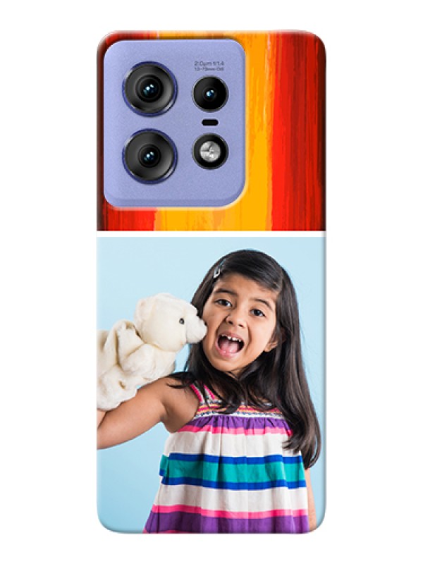 Custom Motorola Edge 50 Pro 5G Custom Hard Phone Case - Multi Color Design