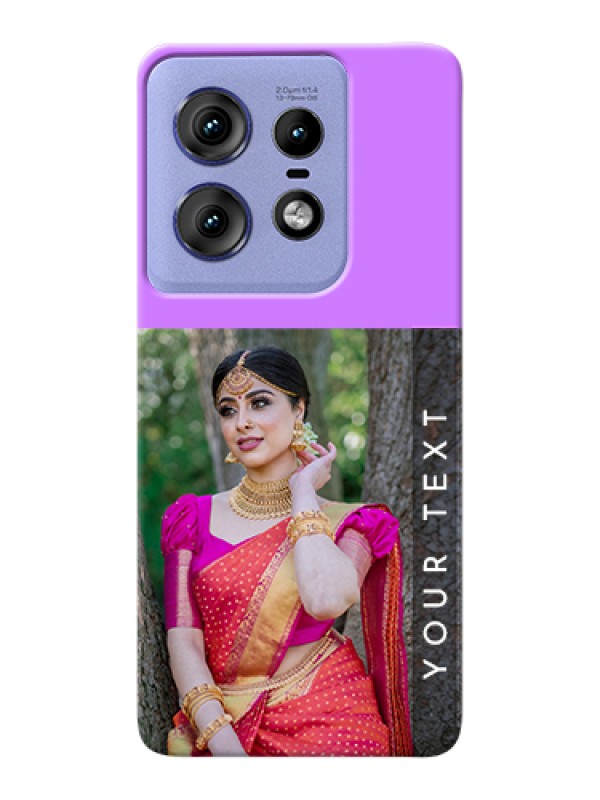 Custom Motorola Edge 50 Pro 5G Custom Hard Phone Case - Birthday Icons Design