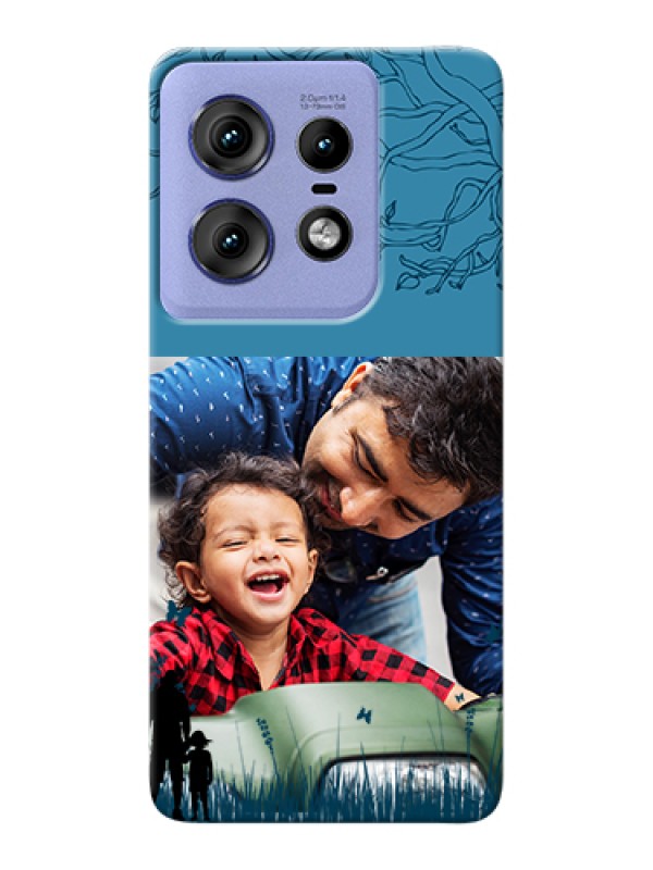 Custom Motorola Edge 50 Pro 5G Custom Hard Phone Case - Best Dad Design