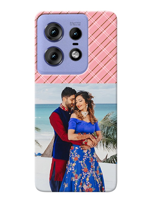 Custom Motorola Edge 50 Pro 5G Custom Hard Phone Case - Together Forever Design