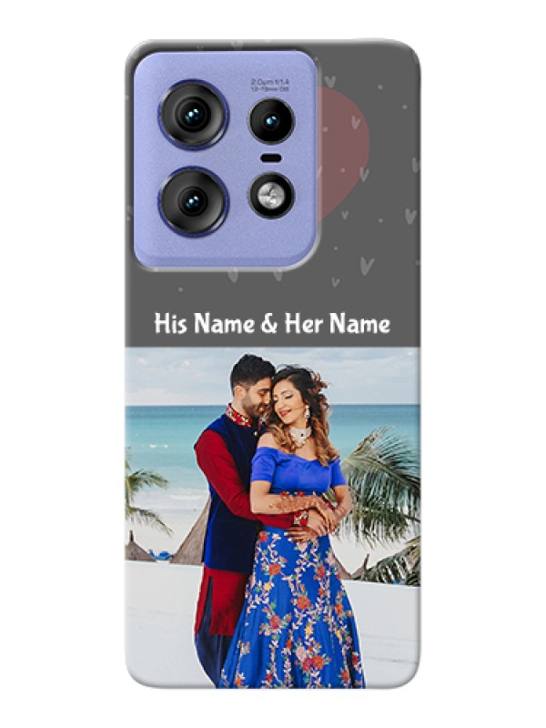 Custom Motorola Edge 50 Pro 5G Custom Hard Phone Case - Buy Love Design With Photo Online