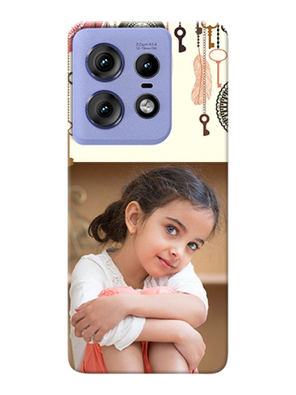 Custom Motorola Edge 50 Pro 5G Custom Hard Phone Case - Boho Style Design