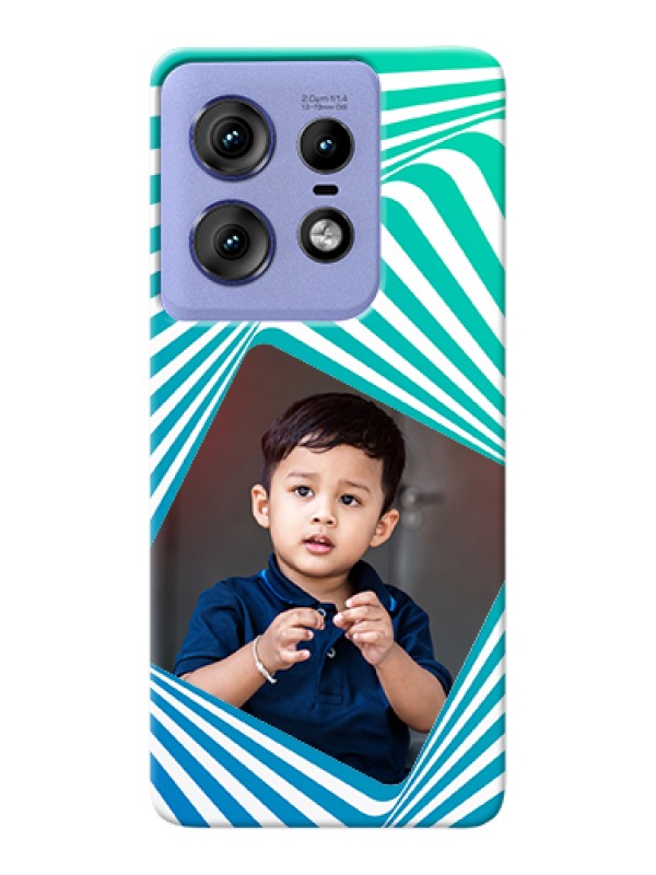 Custom Motorola Edge 50 Pro 5G Custom Hard Phone Case - Abstract Spiral Design