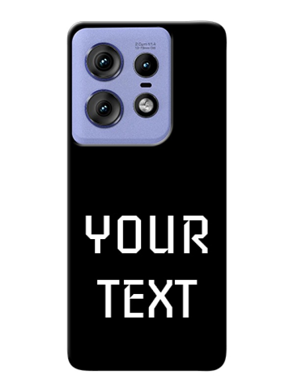 Custom Motorola Edge 50 Pro 5G Custom Hard Phone Case - Your Name Design