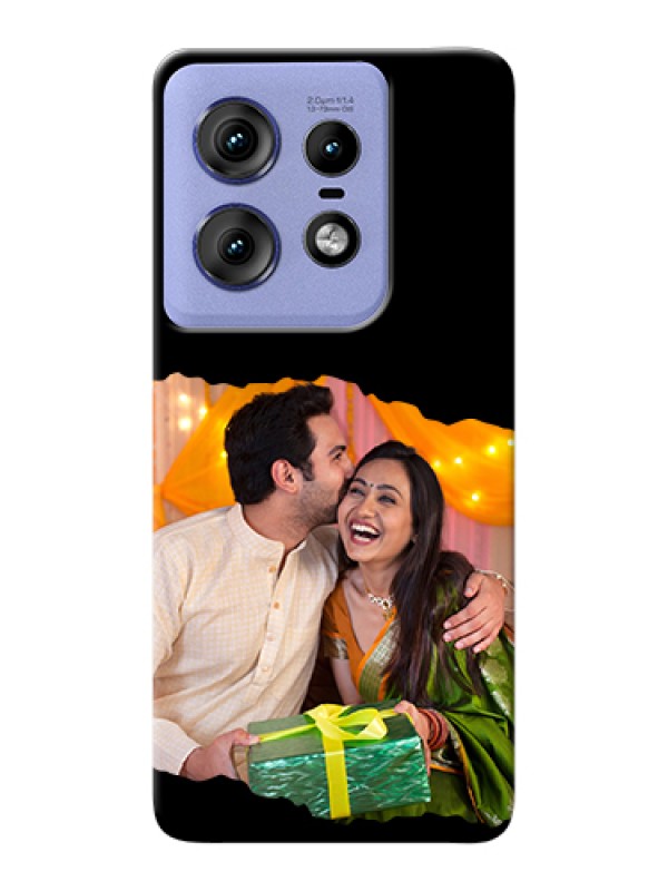 Custom Motorola Edge 50 Pro 5G Custom Hard Phone Case - Tear - Off Design